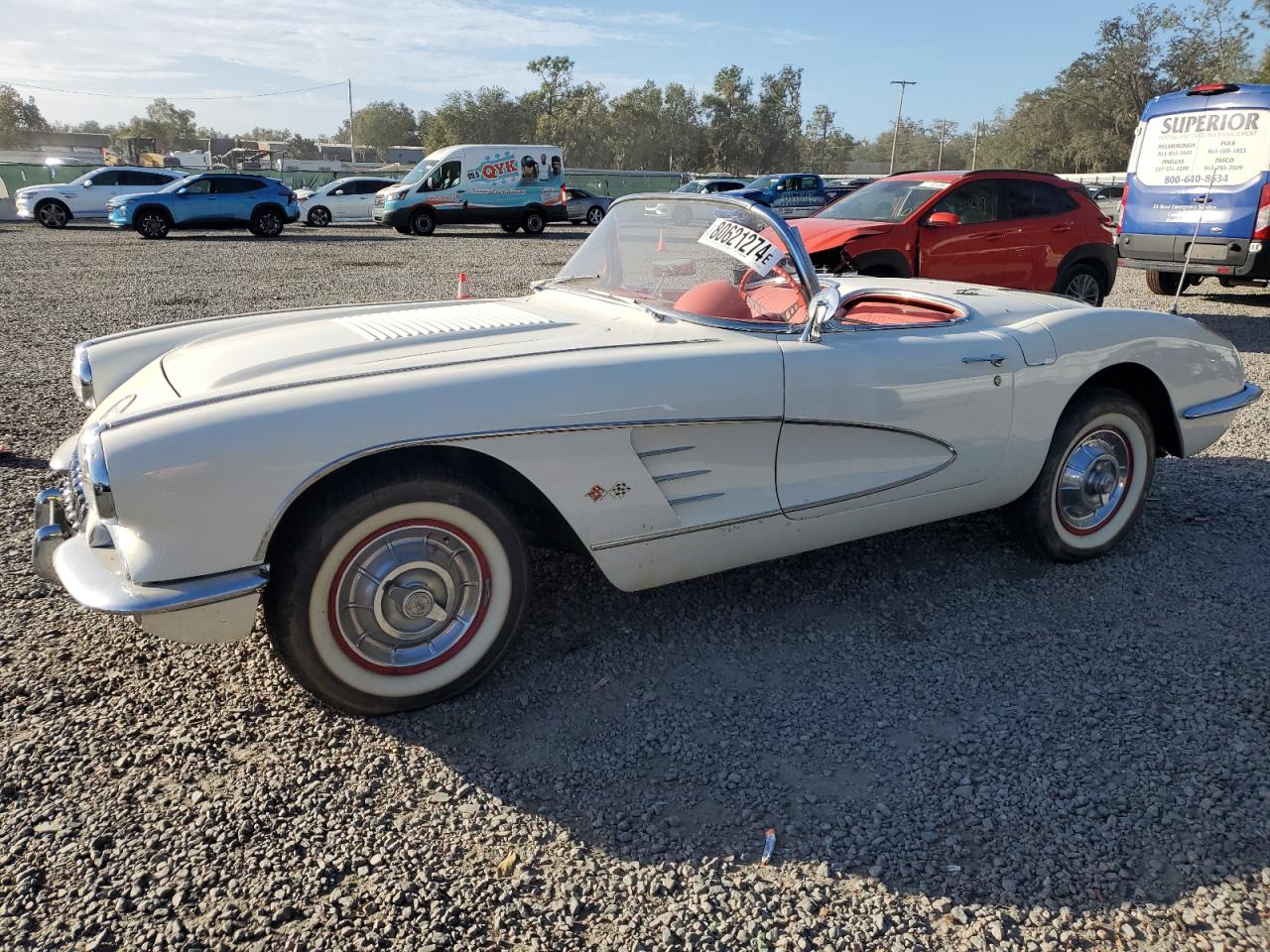 1958 Chevrolet Corvette VIN: J58S101282 Lot: 80621274