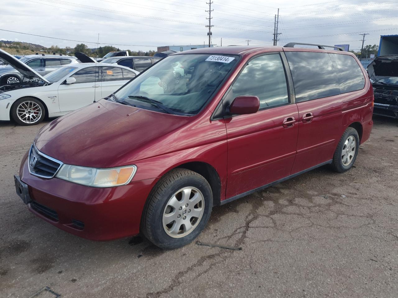 2004 Honda Odyssey Ex VIN: 5FNRL18634B027522 Lot: 73130414