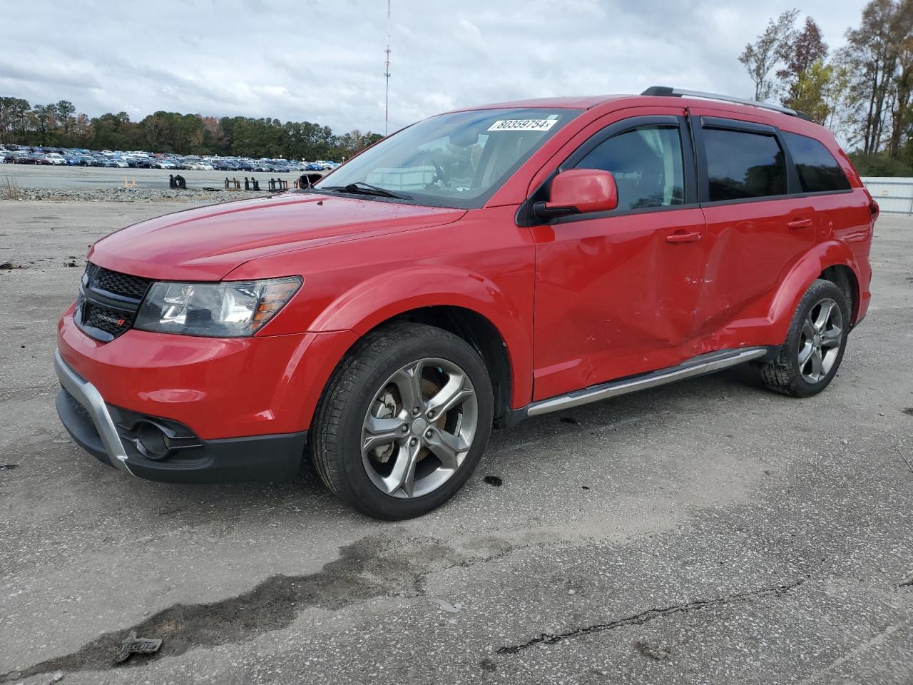 2017 Dodge Journey Crossroad VIN: 3C4PDCGG6HT617831 Lot: 80359754