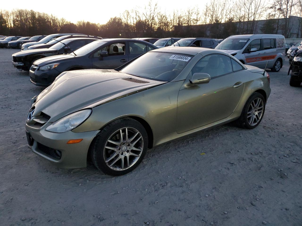 2009 Mercedes-Benz Slk 300 VIN: WDBWK54F09F211126 Lot: 81586834