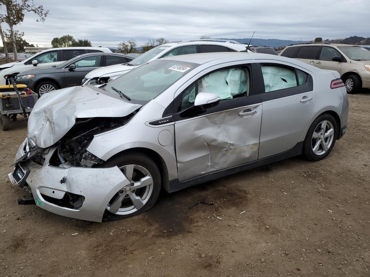 2013 Chevrolet Volt VIN: 1G1RH6E49DU134074 Lot: 82249094