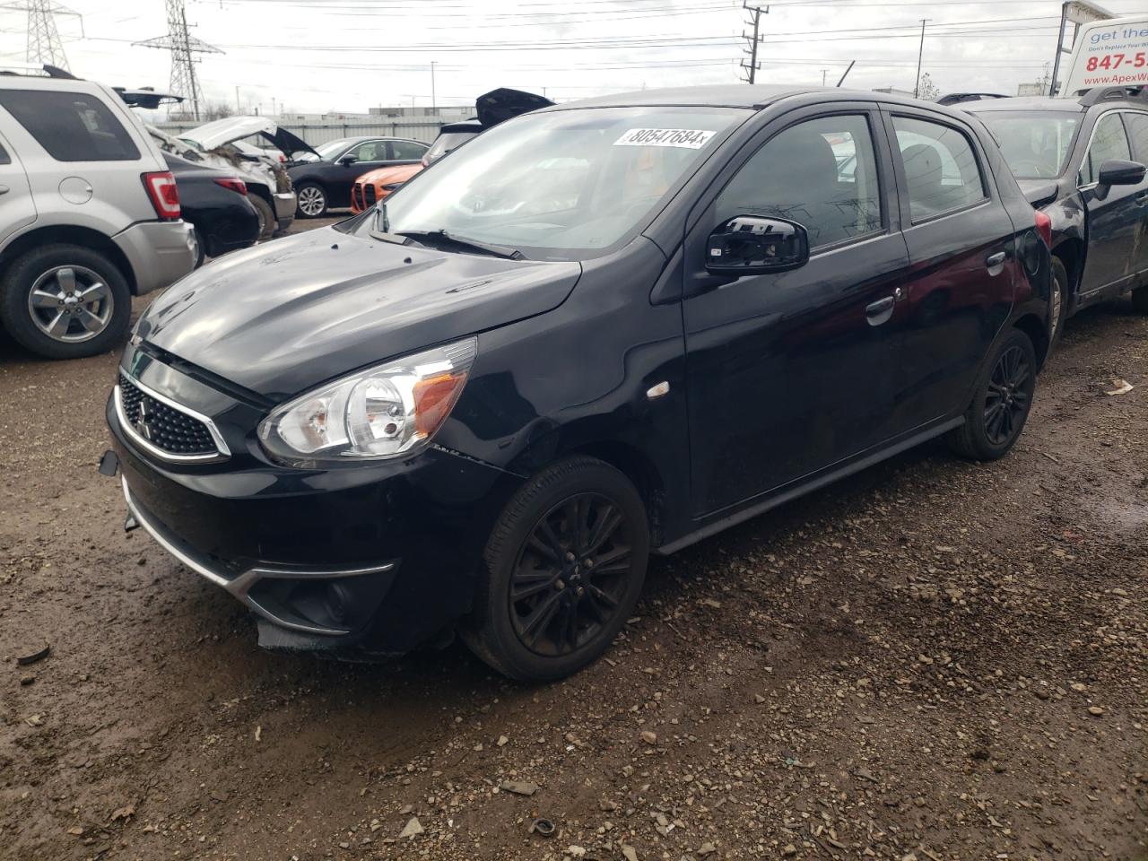 2020 Mitsubishi Mirage Le VIN: ML32A5HJXLH001052 Lot: 80547684