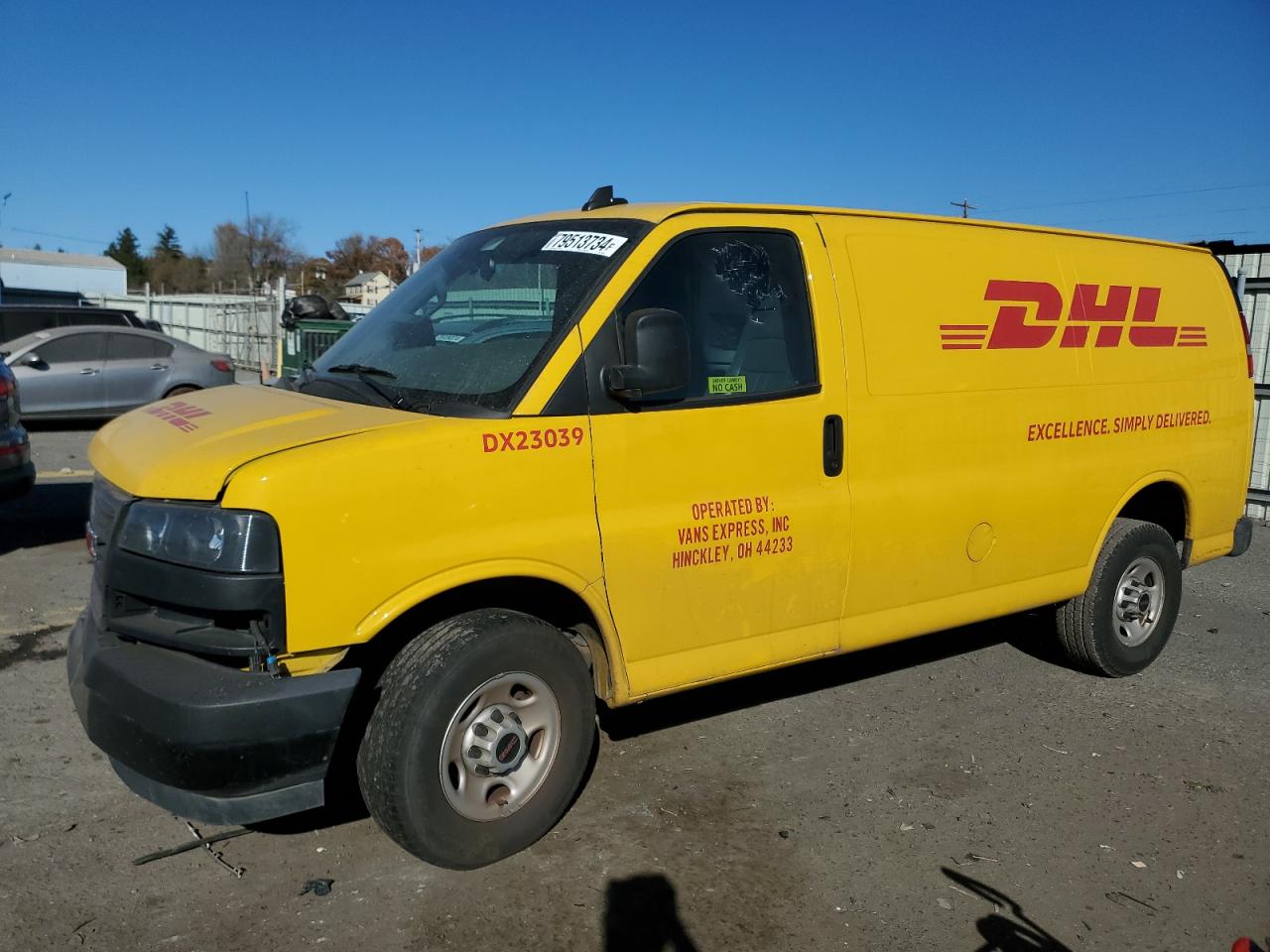 2023 GMC Savana G2500 VIN: 1GTW7AFP6P1107655 Lot: 79513734