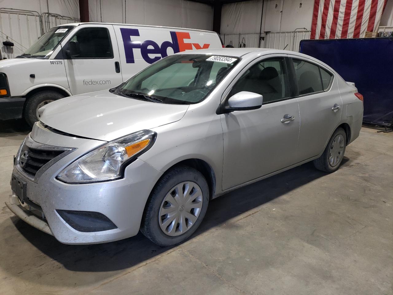 2019 Nissan Versa S VIN: 3N1CN7AP1KL878595 Lot: 79053394