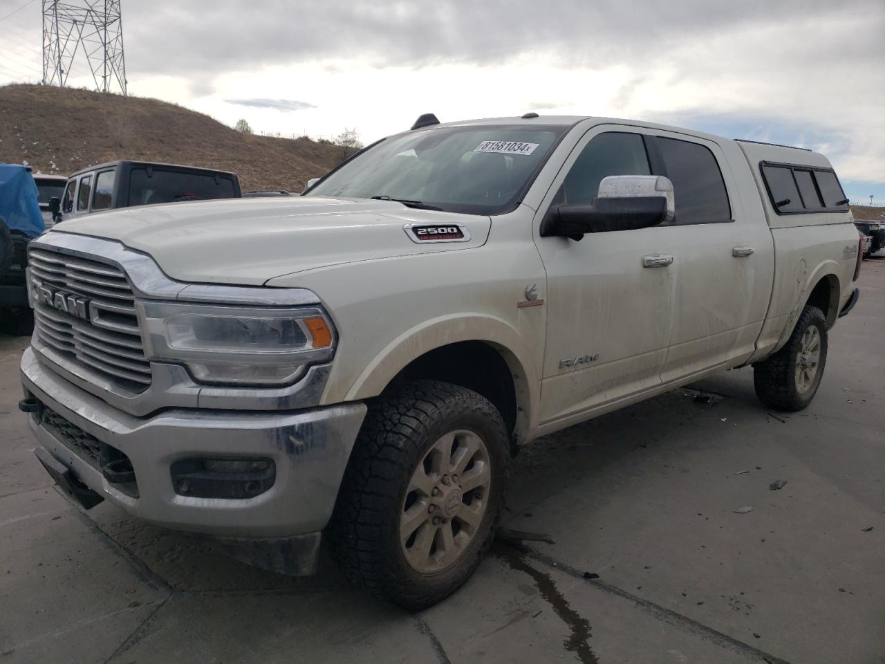 2019 Ram 2500 Laramie VIN: 3C6UR5NL0KG634129 Lot: 87030514