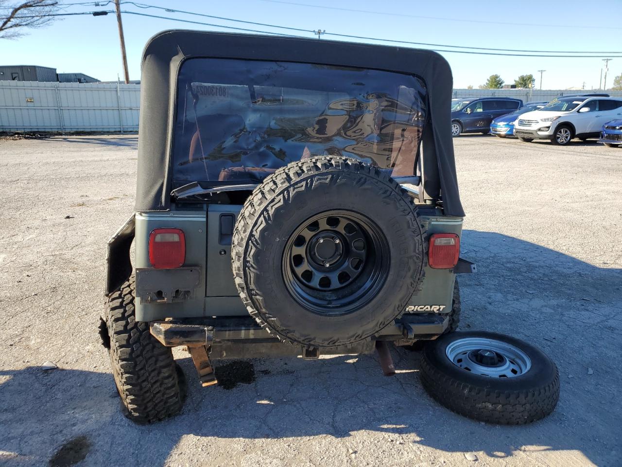 1992 Jeep Wrangler / Yj S VIN: 2J4FY19P8NJ537200 Lot: 80130024