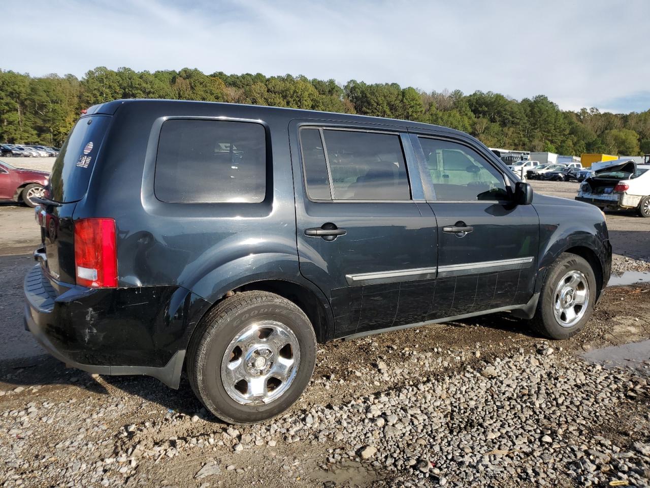 5FNYF4H2XCB003928 2012 Honda Pilot Lx