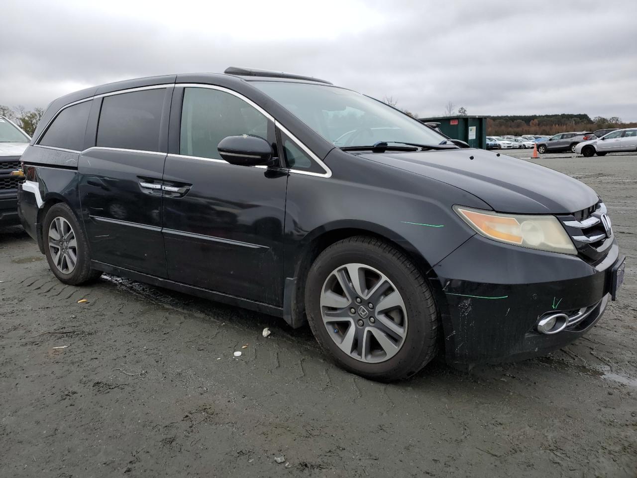 2015 Honda Odyssey Touring VIN: 5FNRL5H97FB004412 Lot: 80938424