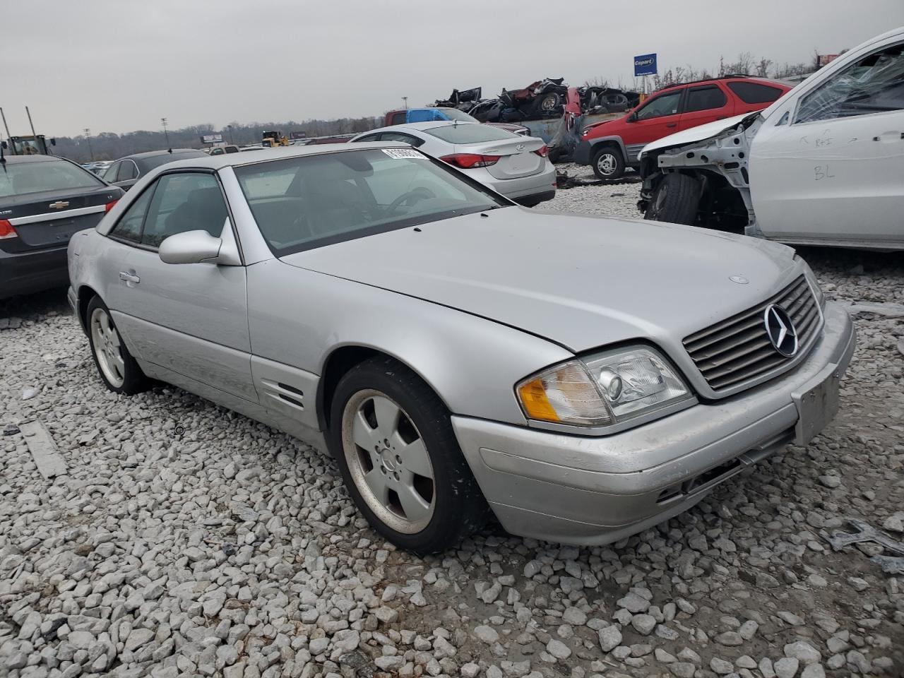 2000 Mercedes-Benz Sl 500 VIN: WDBFA68FXYF193025 Lot: 81906814