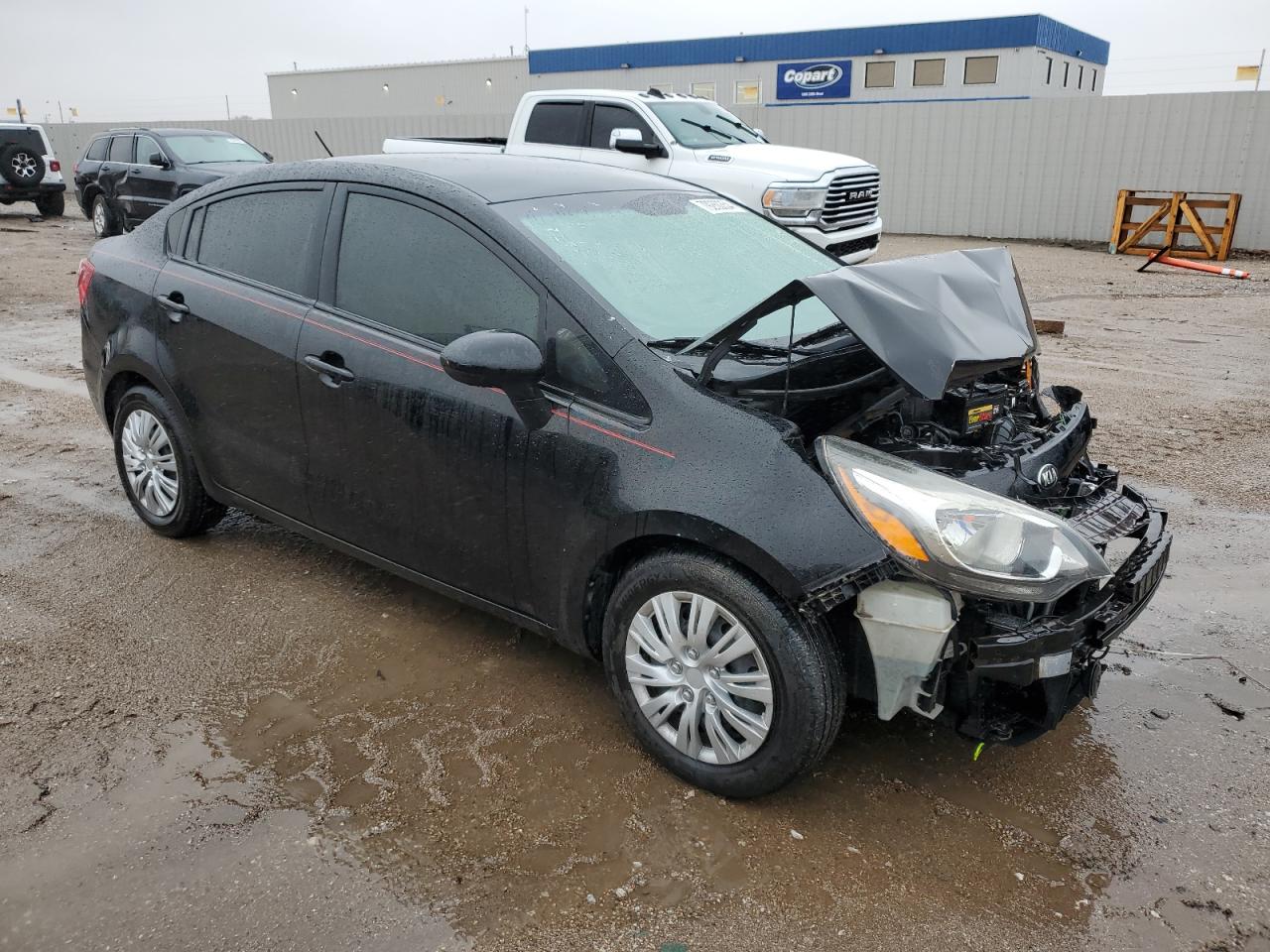 2013 Kia Rio Lx VIN: KNADM4A39D6279034 Lot: 79260354