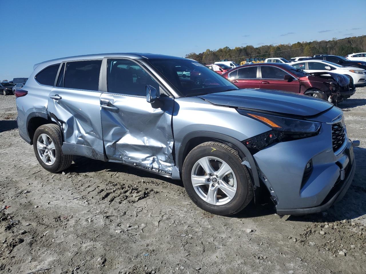 2023 Toyota Highlander L VIN: 5TDKDRAH2PS525266 Lot: 81052364