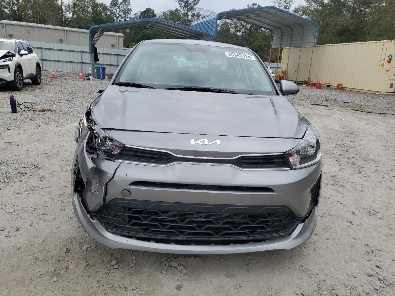 2023 Kia Rio Lx VIN: 3KPA24AD9PE602968 Lot: 80943434