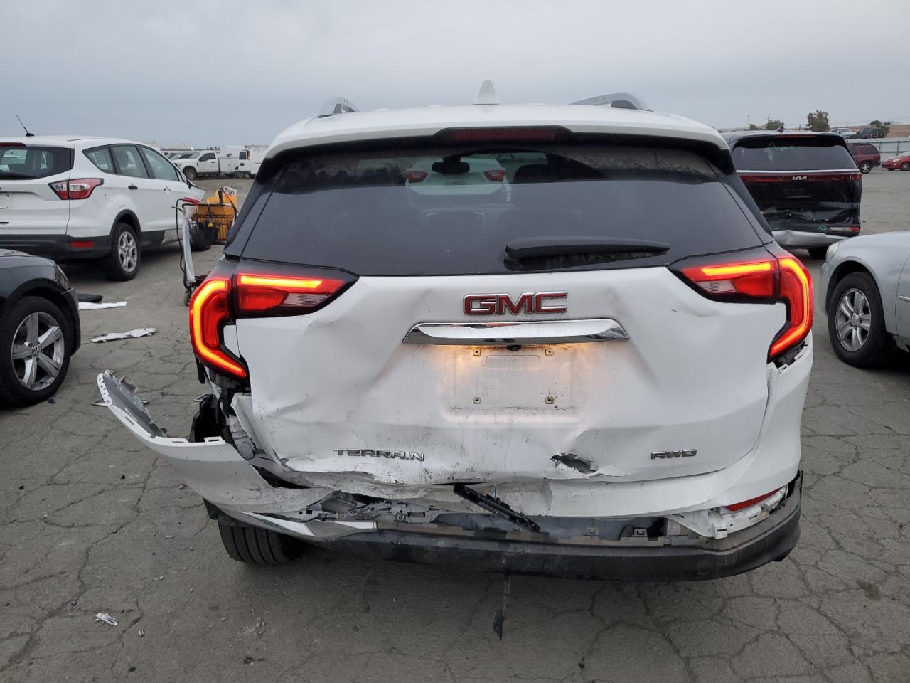 2021 GMC Terrain Slt VIN: 3GKALVEV1ML336931 Lot: 81639934