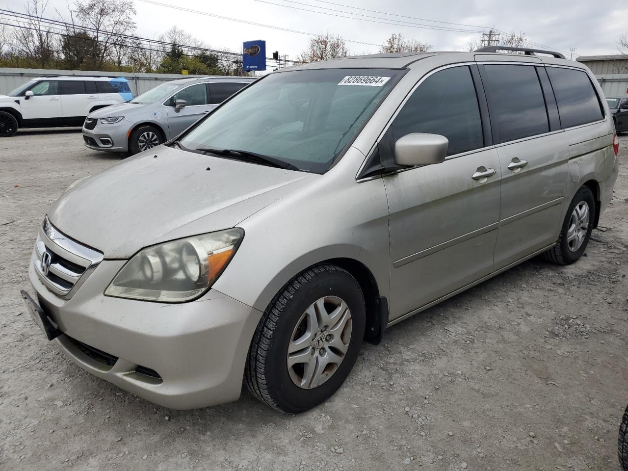 5FNRL38767B121676 2007 Honda Odyssey Exl