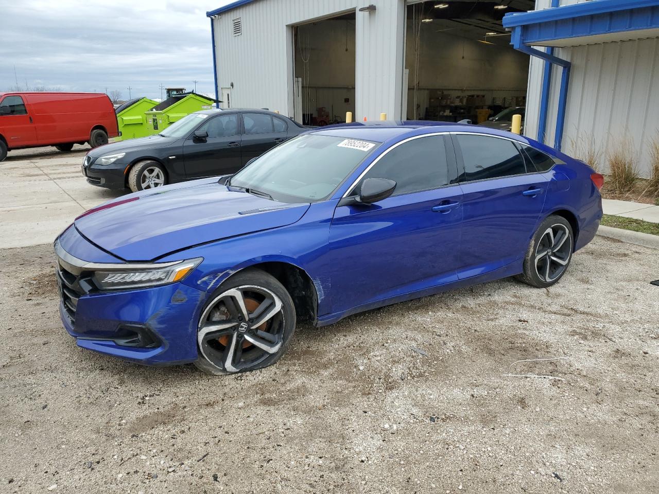 2022 Honda Accord Sport VIN: 1HGCV1F33NA076580 Lot: 78952204