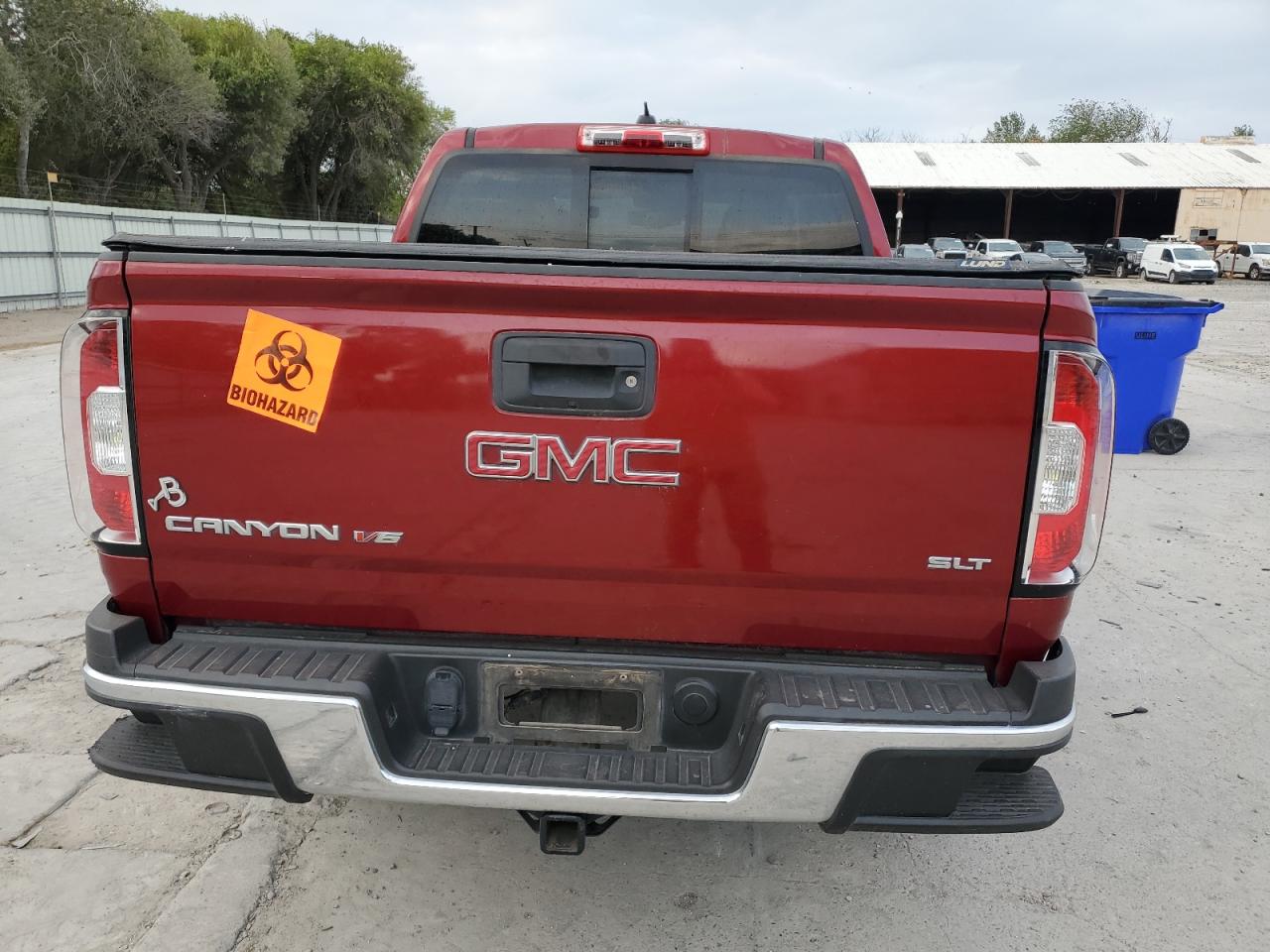 2018 GMC Canyon Slt VIN: 1GTG5DEN4J1136798 Lot: 79758654