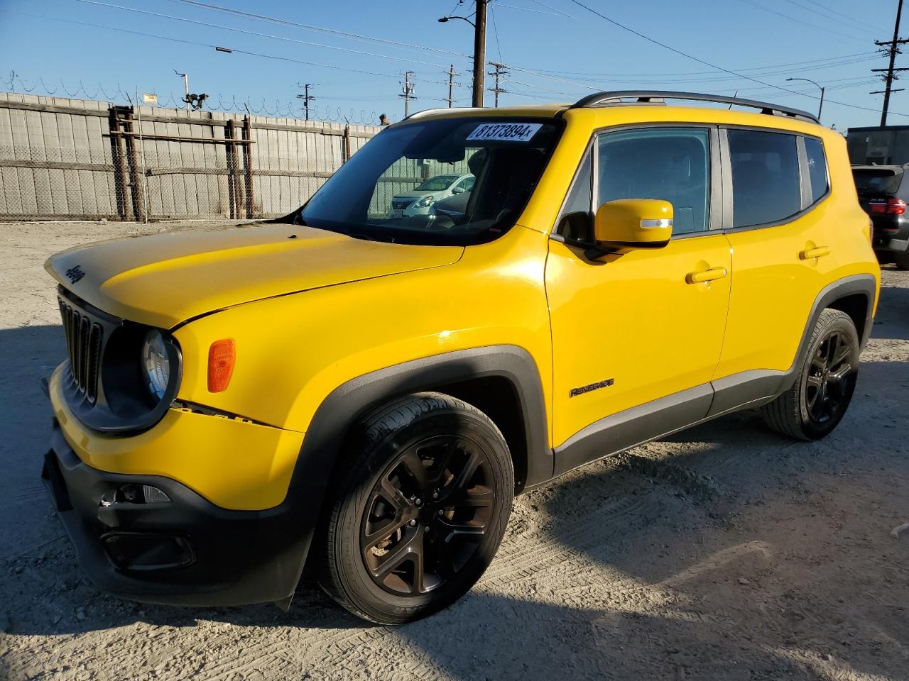 2017 Jeep Renegade Latitude VIN: ZACCJABBXHPG38647 Lot: 81373894