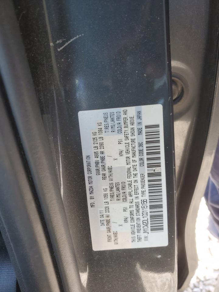 JM1CW2DL1C0115156 2012 Mazda 5