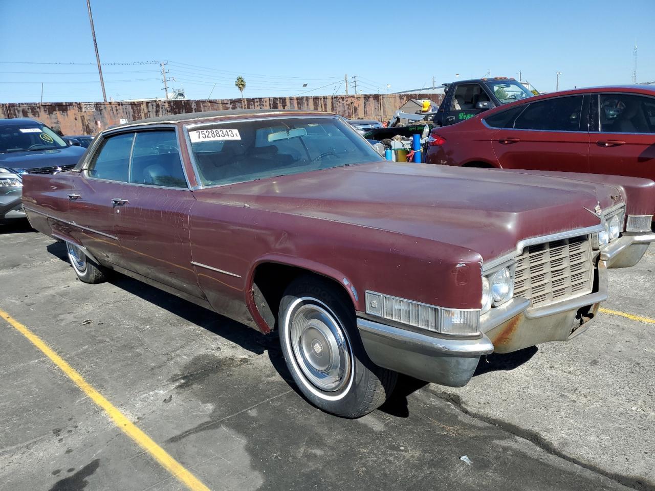 1969 Cadillac Deville VIN: B9209244 Lot: 81608614