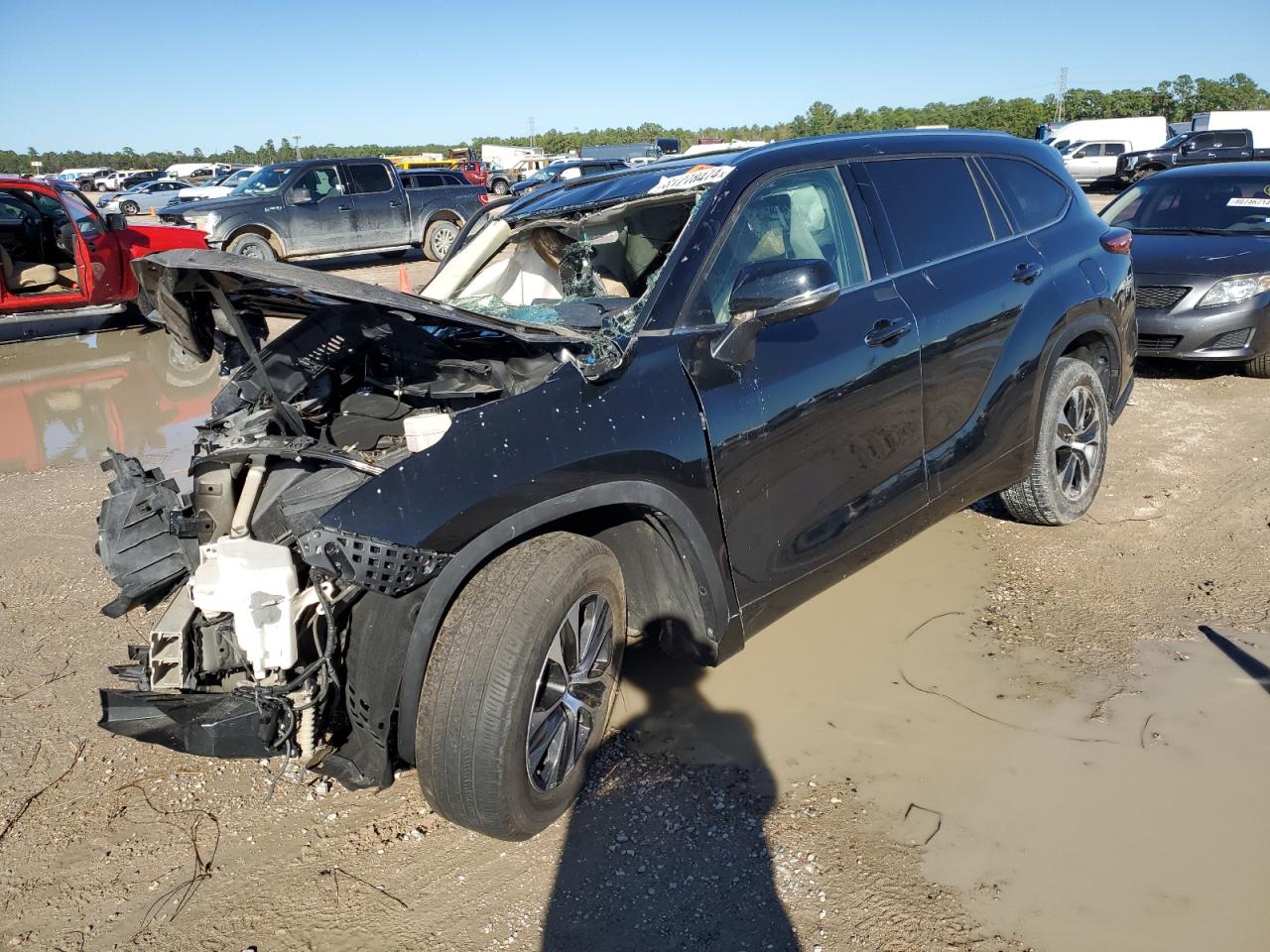 2021 Toyota Highlander Xle VIN: 5TDGZRAH9MS516101 Lot: 81278474