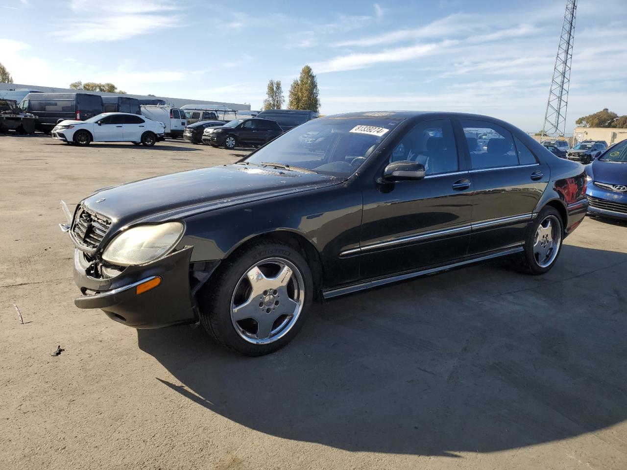 2001 Mercedes-Benz S 430 VIN: WDBNG70J91A182200 Lot: 81339274