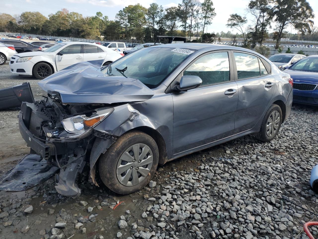 2020 Kia Rio Lx VIN: 3KPA24AD9LE334966 Lot: 82309094