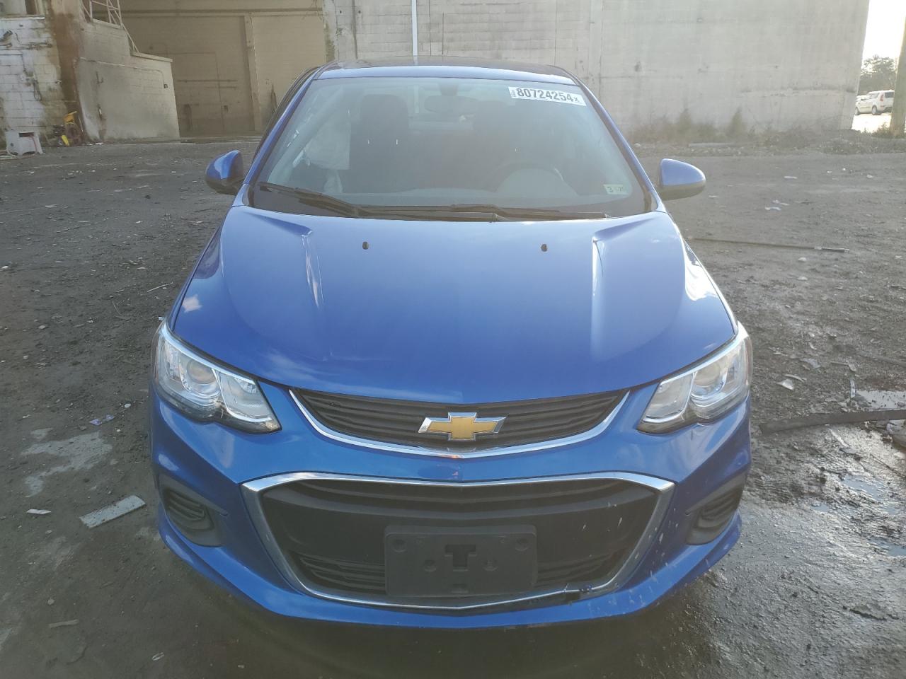 2020 Chevrolet Sonic Lt VIN: 1G1JD5SB7L4125751 Lot: 80724254