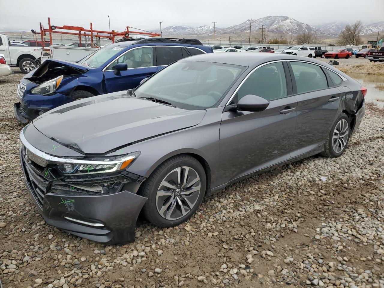 2018 Honda Accord Hybrid VIN: 1HGCV3F10JA016714 Lot: 82588894