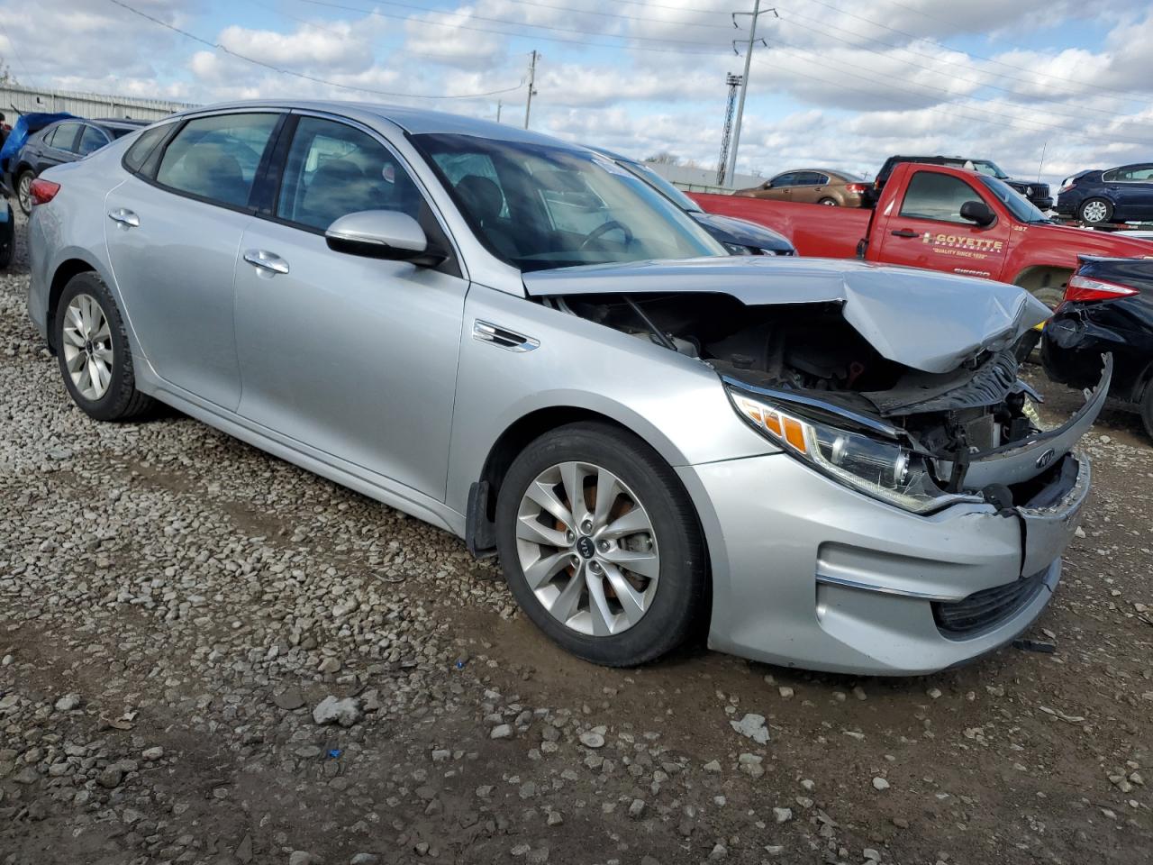 2016 Kia Optima Ex VIN: 5XXGU4L37GG072922 Lot: 80107854