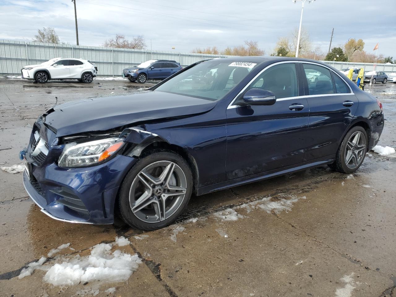 2019 Mercedes-Benz C 300 4Matic VIN: WDDWF8EB1KR482225 Lot: 79882454