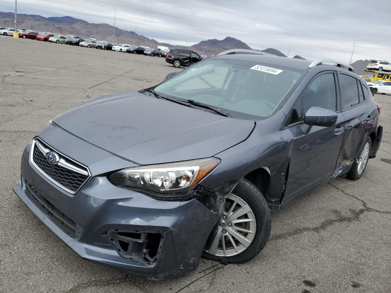 2017 Subaru Impreza Premium Plus VIN: 4S3GTAD63H3714712 Lot: 82415694