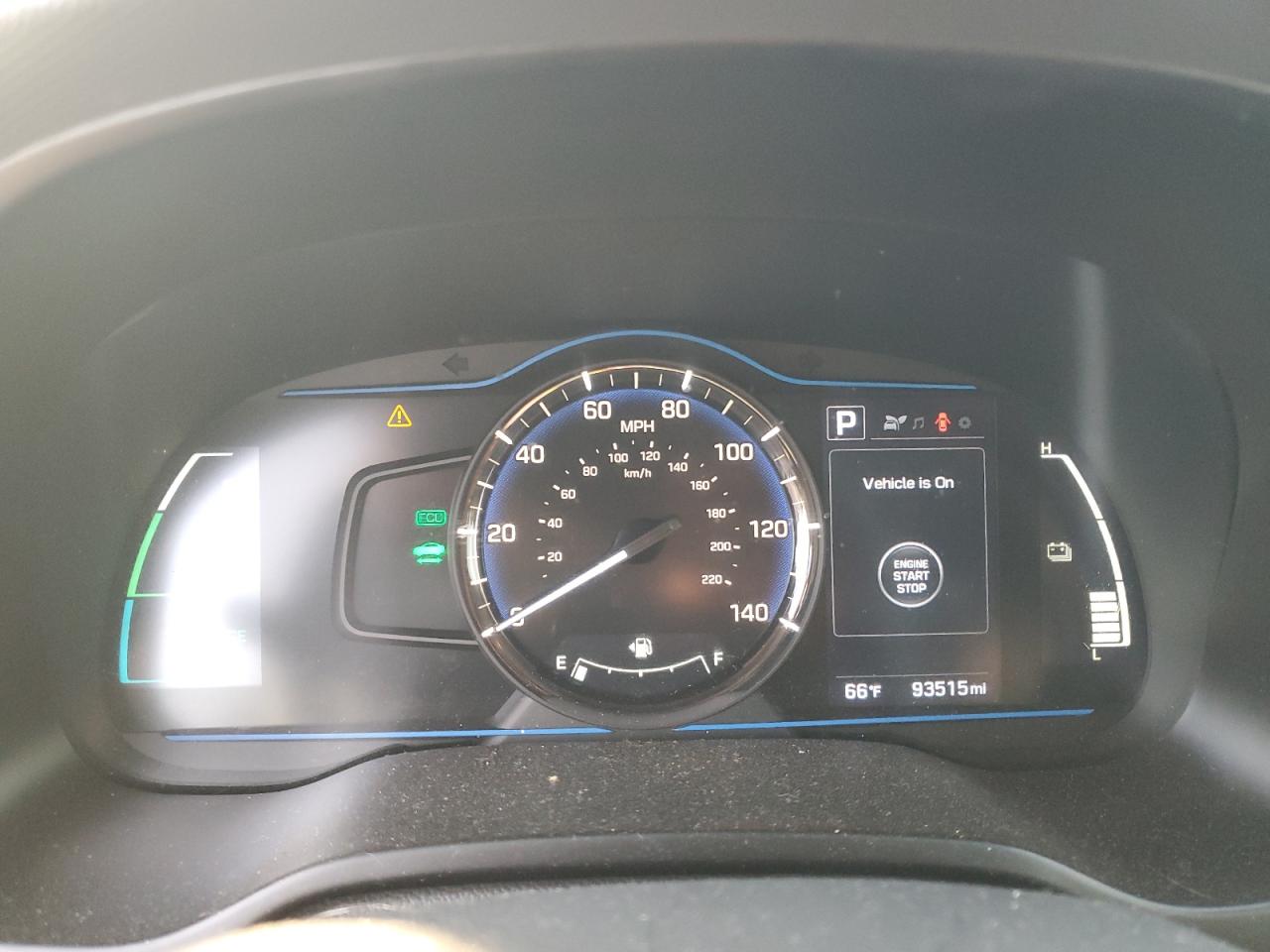 KMHC65LC8KU144823 2019 Hyundai Ioniq Blue