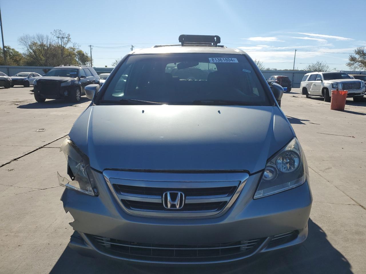 2007 Honda Odyssey Exl VIN: 5FNRL38797B122501 Lot: 81361804