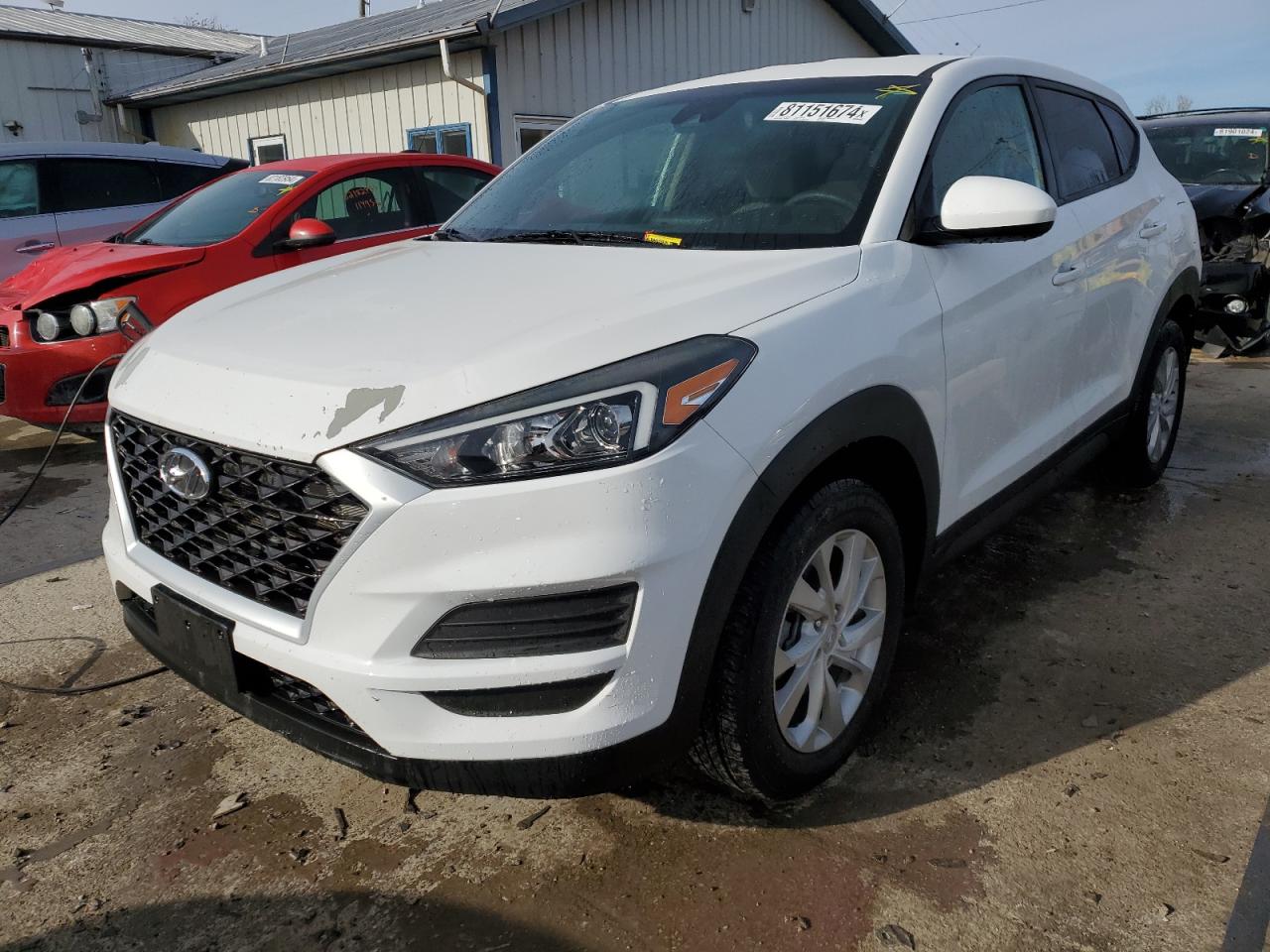 2019 Hyundai Tucson Se VIN: KM8J23A43KU007761 Lot: 81151674