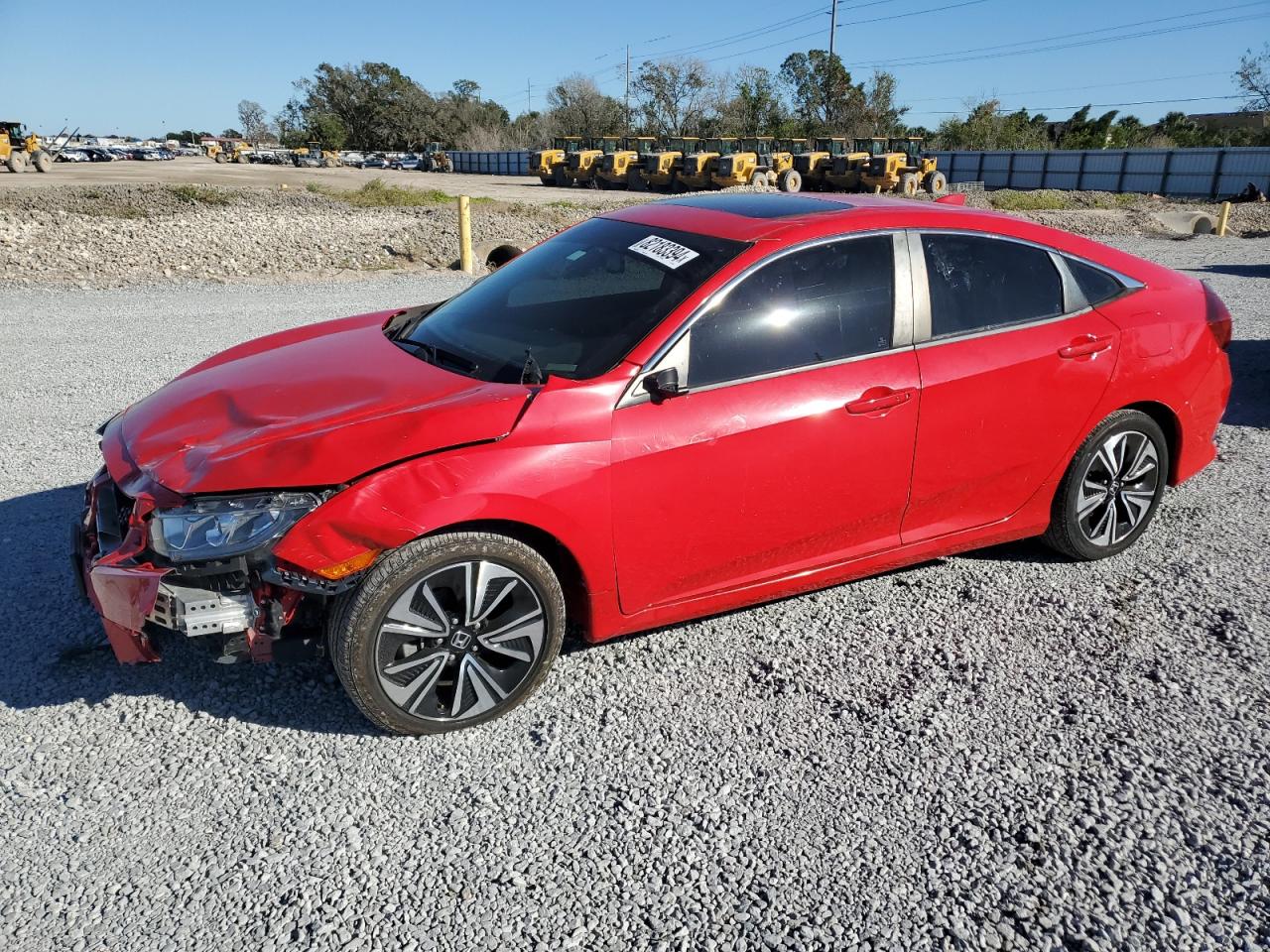 JHMFC1F74JX015605 2018 Honda Civic Exl