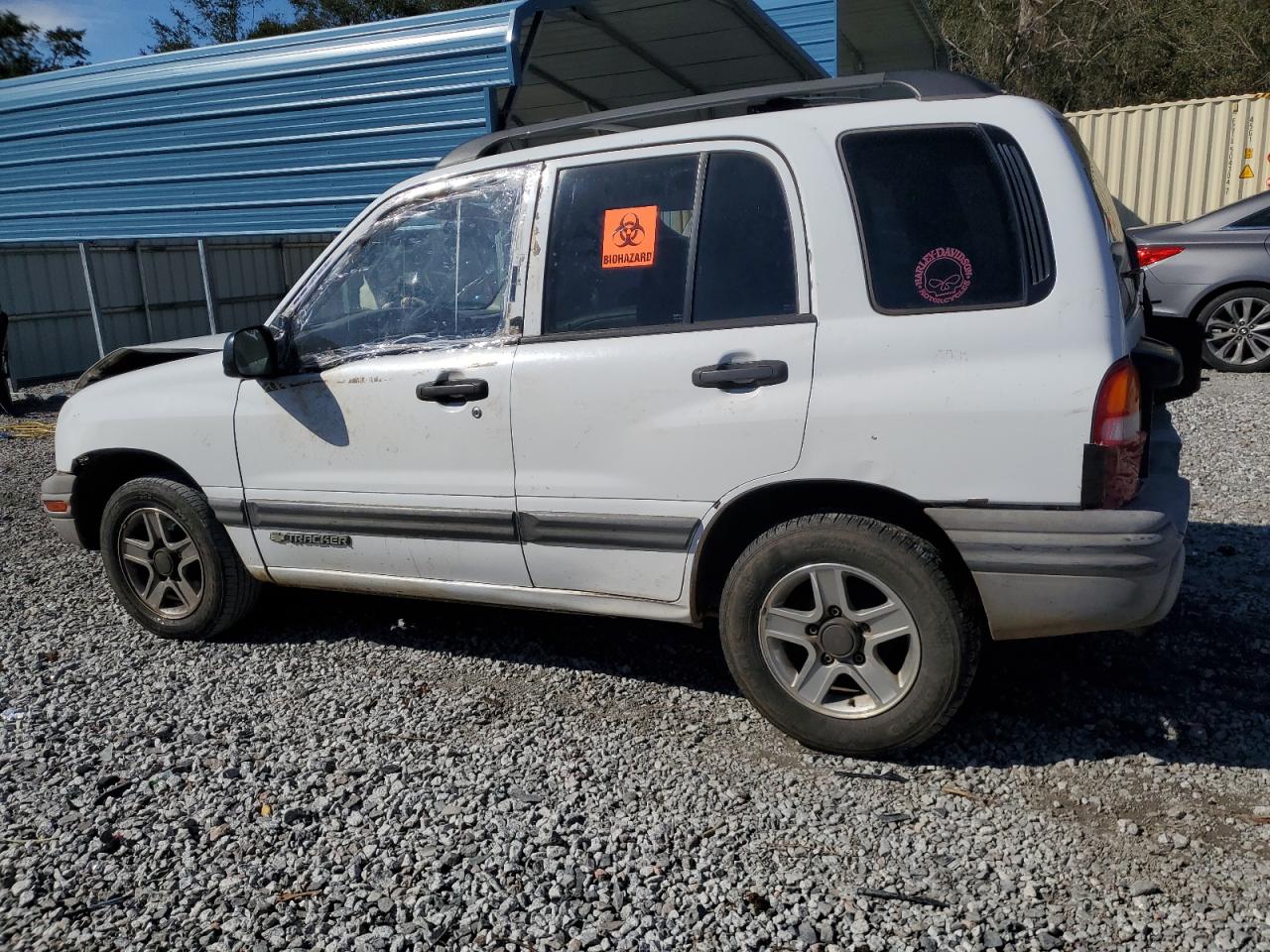 2003 Chevrolet Tracker VIN: 2CNBE13C736912038 Lot: 80422844