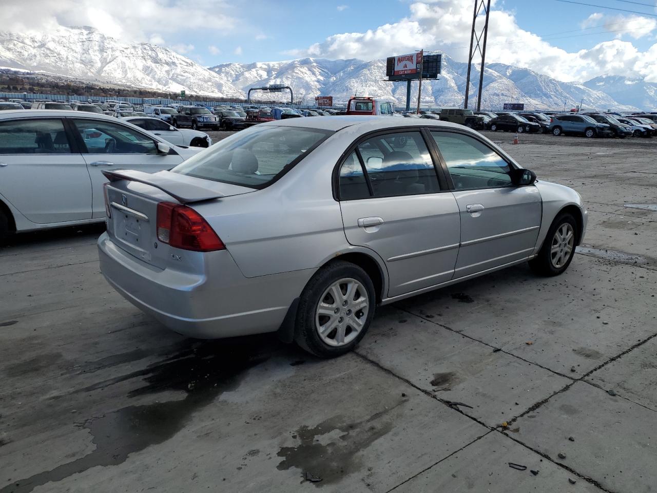 2003 Honda Civic Ex VIN: 2HGES25773H581435 Lot: 82920814