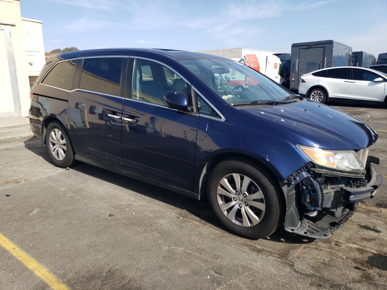 2015 Honda Odyssey Exl VIN: 5FNRL5H60FB110335 Lot: 79034554