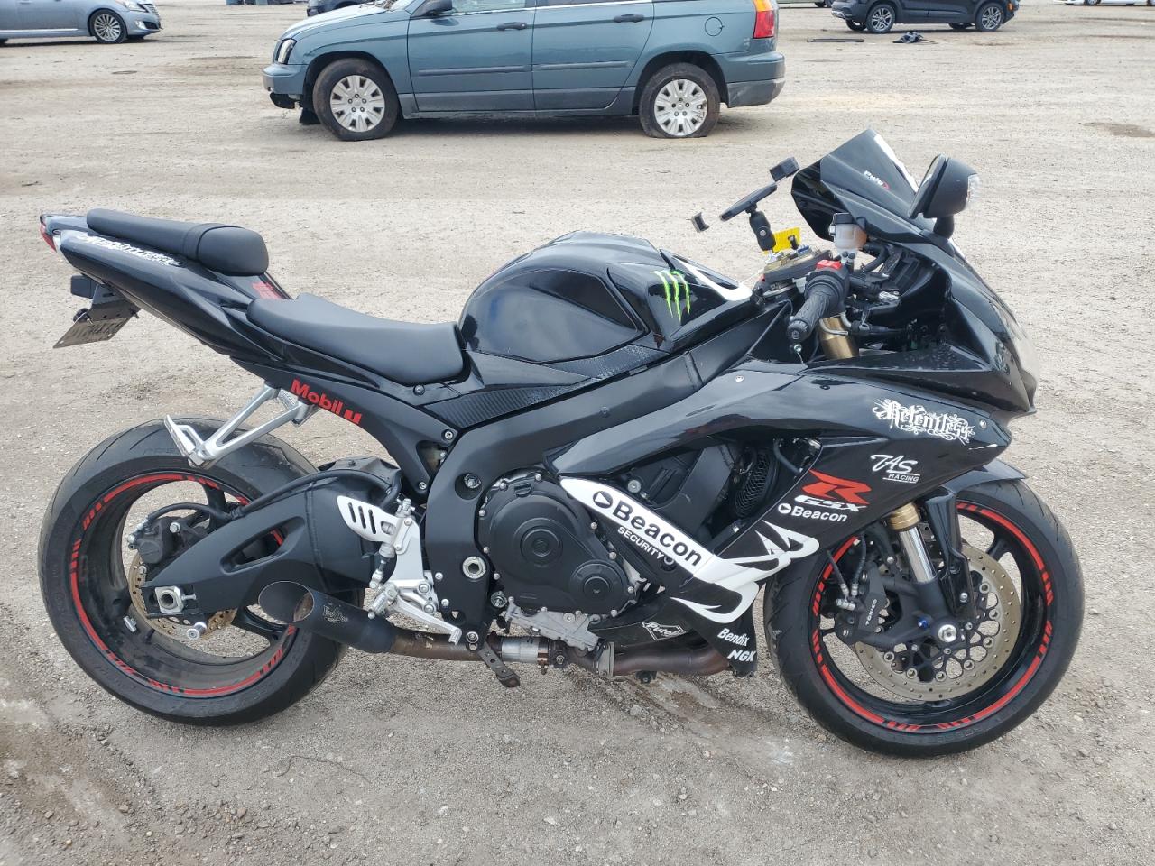 2008 Suzuki Gsx-R600 VIN: JS1GN7EA582109025 Lot: 80571594