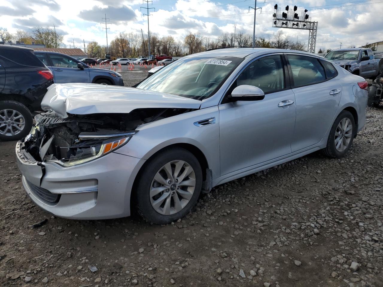 2016 Kia Optima Ex VIN: 5XXGU4L37GG072922 Lot: 80107854