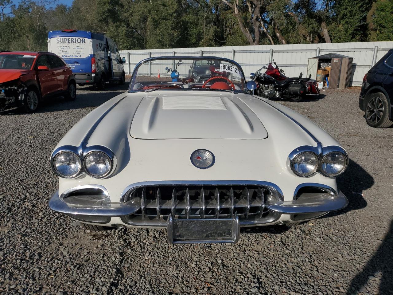 1958 Chevrolet Corvette VIN: J58S101282 Lot: 80621274