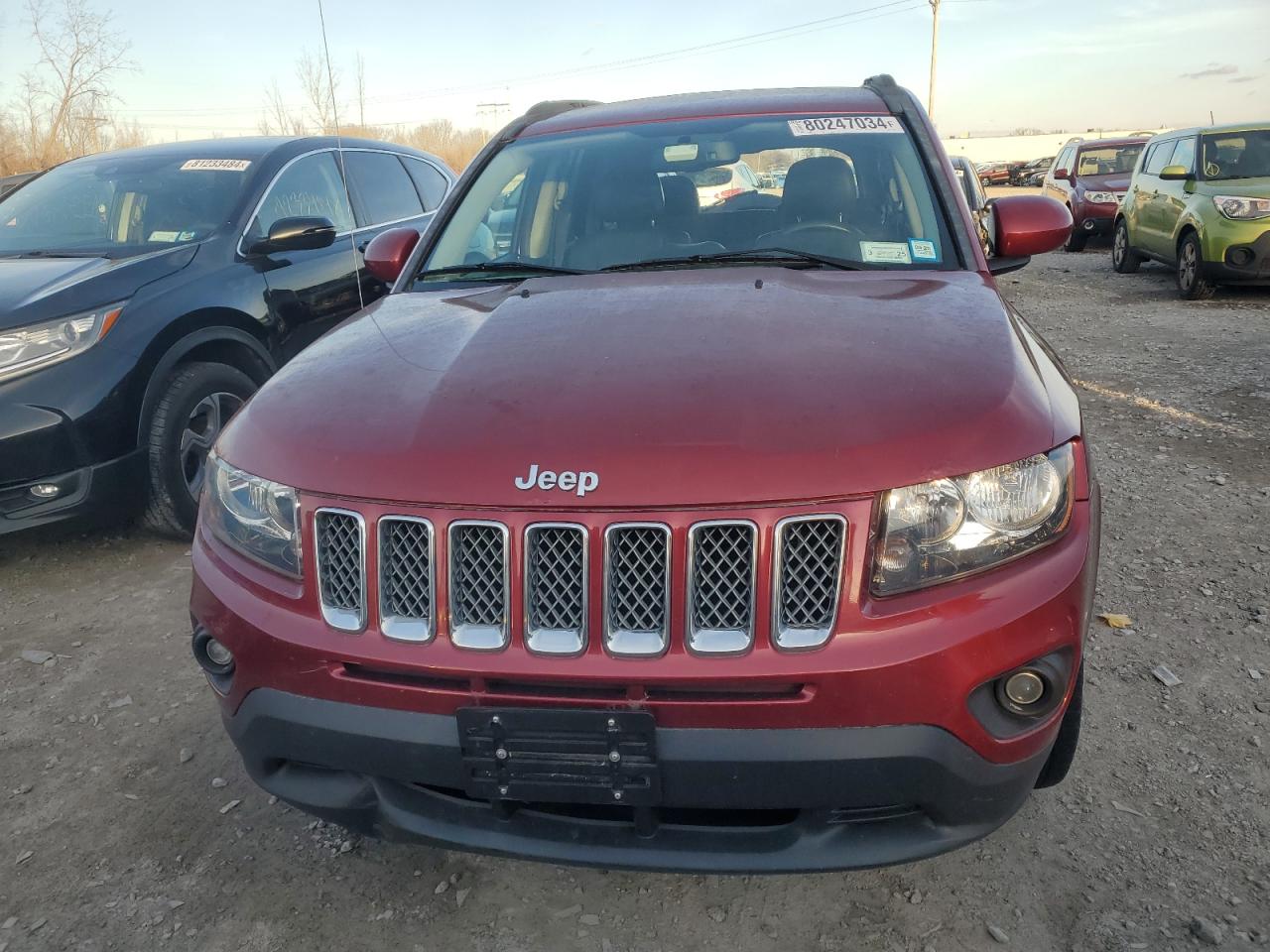 2016 Jeep Compass Latitude VIN: 1C4NJDEB3GD558125 Lot: 80247034