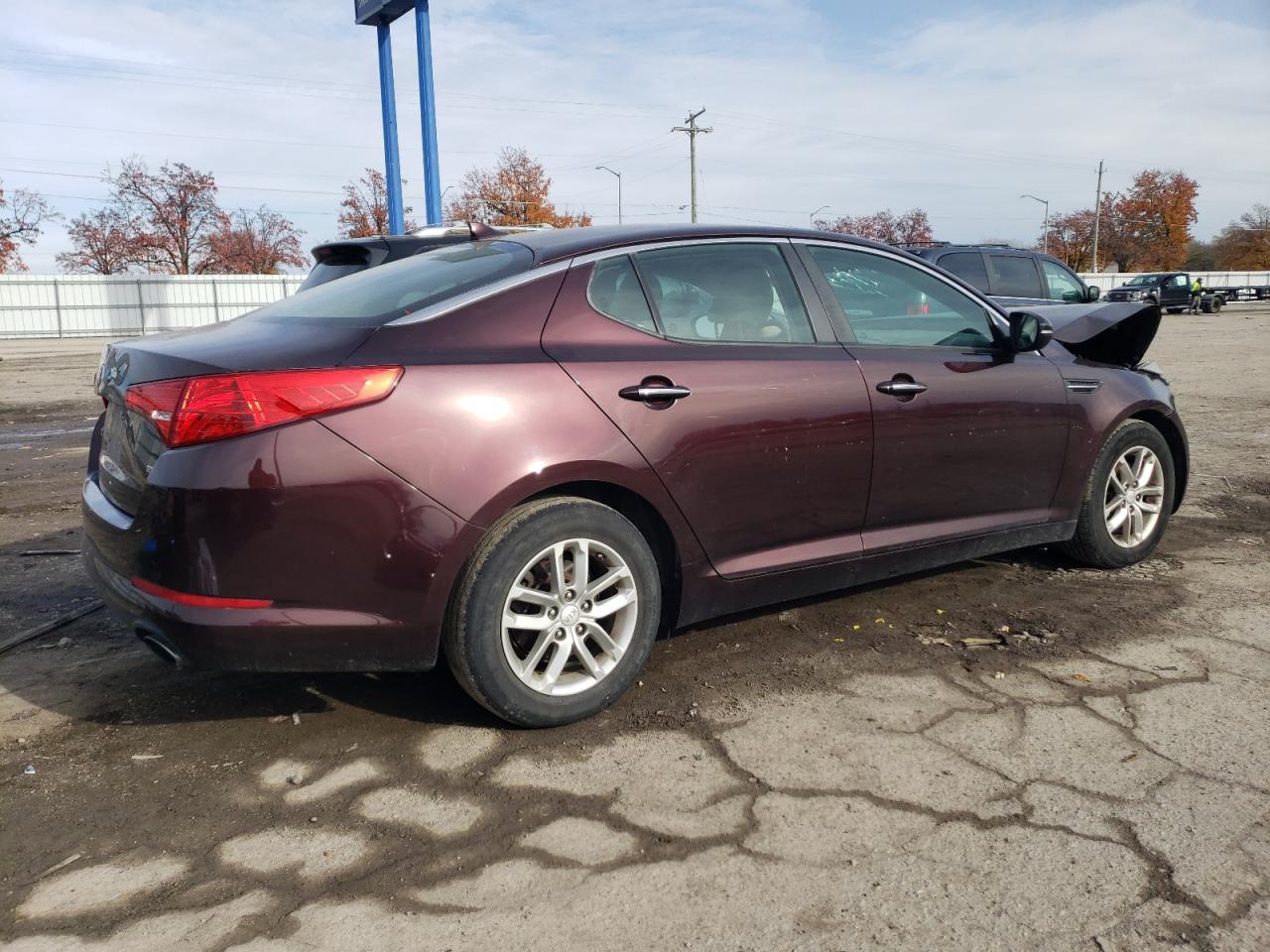 2013 Kia Optima Lx VIN: 5XXGM4A76DG133288 Lot: 82520174