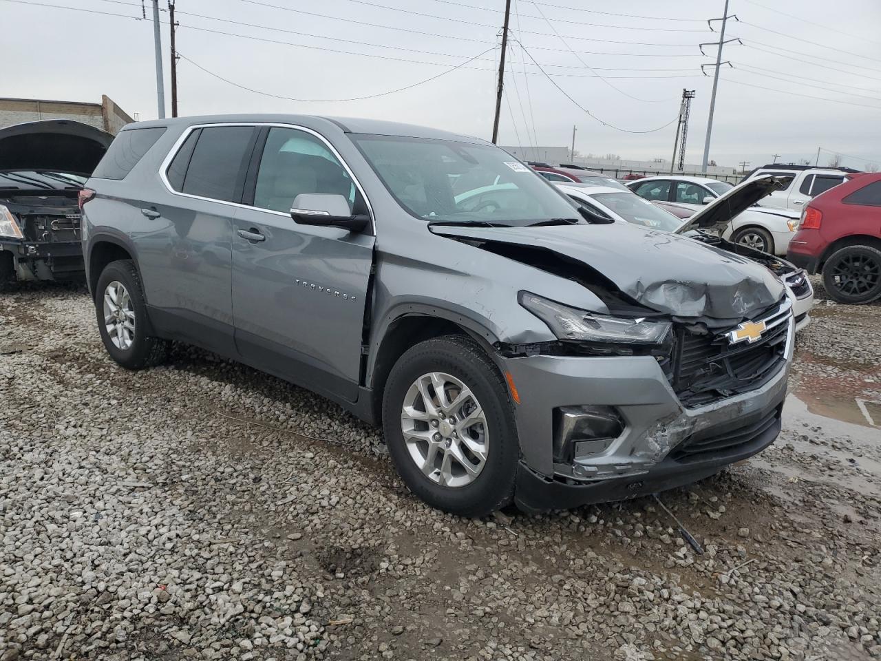 2023 Chevrolet Traverse Ls VIN: 1GNERFKW5PJ132425 Lot: 82550134