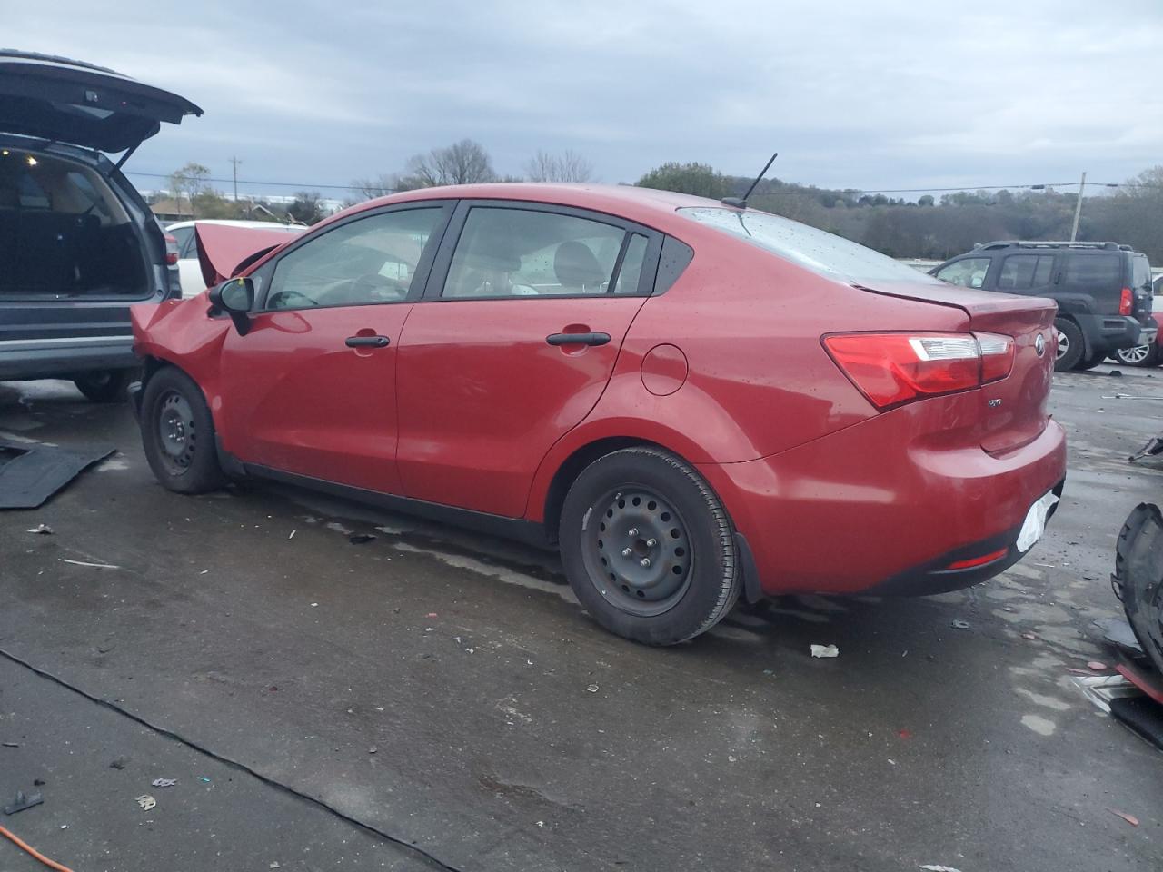 2014 Kia Rio Lx VIN: KNADM4A32E6325577 Lot: 80464284