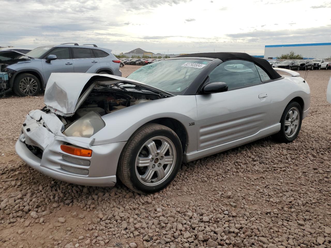 2001 Mitsubishi Eclipse Spyder Gt VIN: 4A3AE85H21E013398 Lot: 82793504