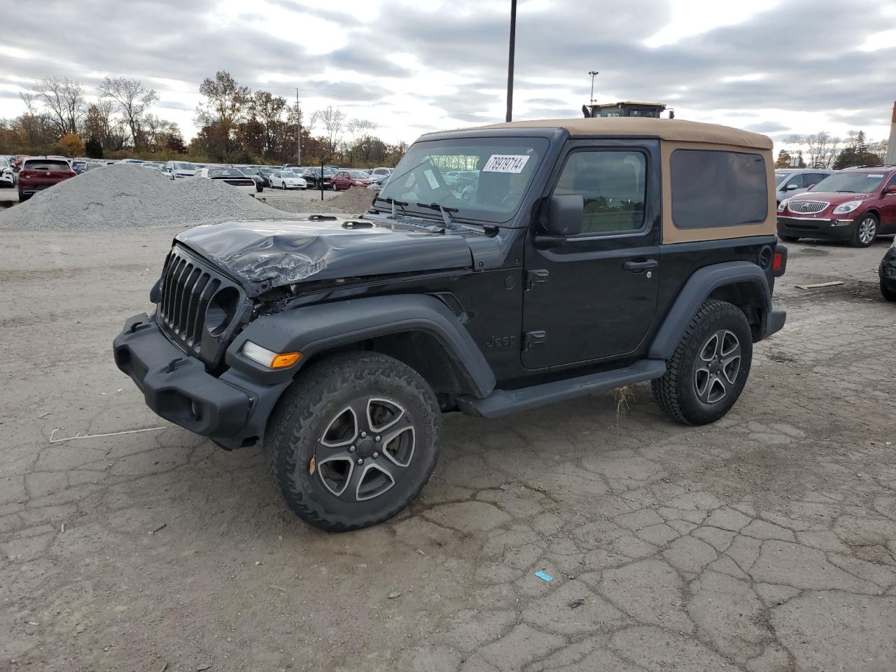 2020 Jeep Wrangler Sport VIN: 1C4GJXAN0LW301075 Lot: 78979714