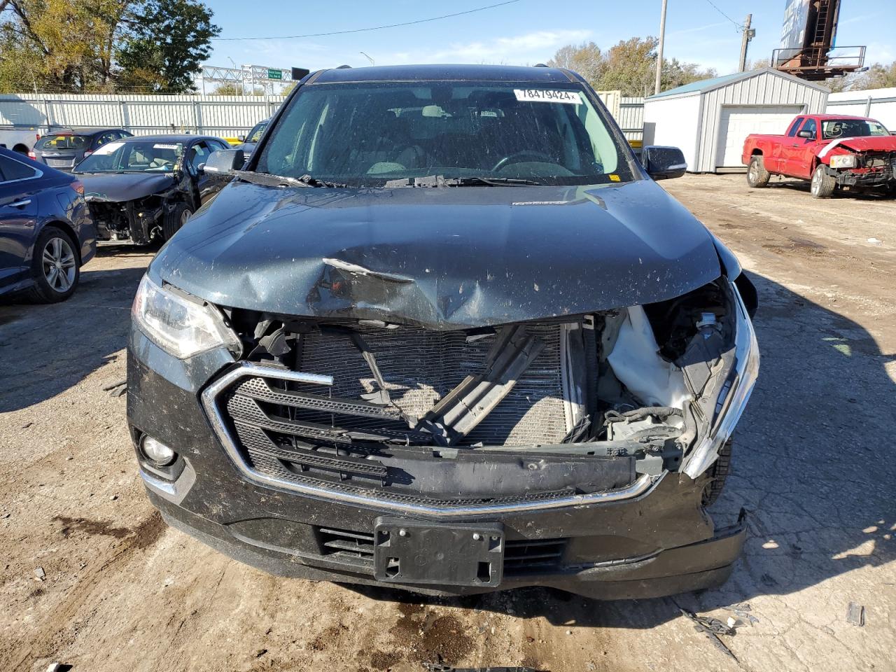 2019 Chevrolet Traverse Lt VIN: 1GNEVGKW2KJ143358 Lot: 78479424