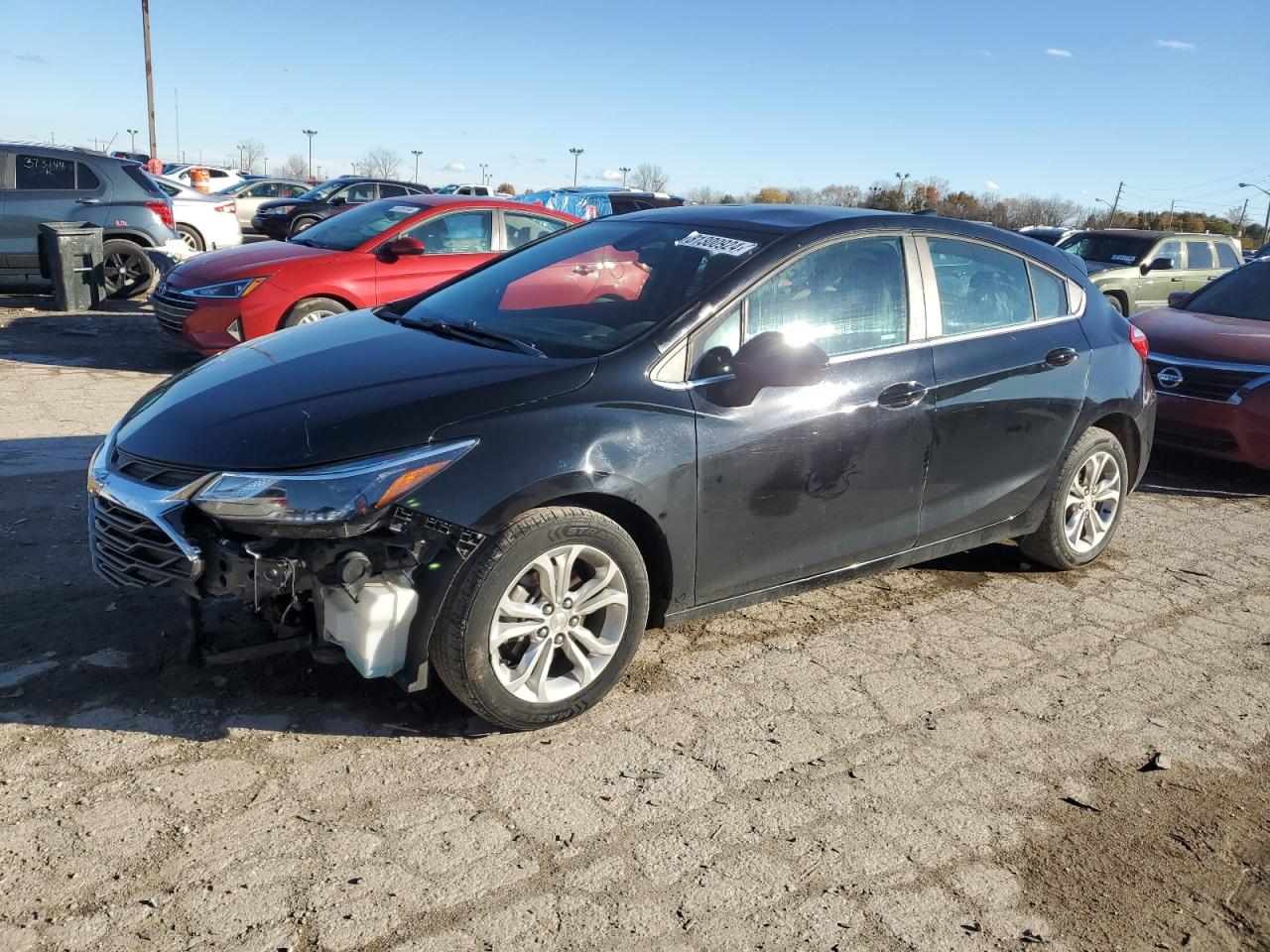 2019 Chevrolet Cruze Lt VIN: 3G1BE6SM6KS556038 Lot: 81300924