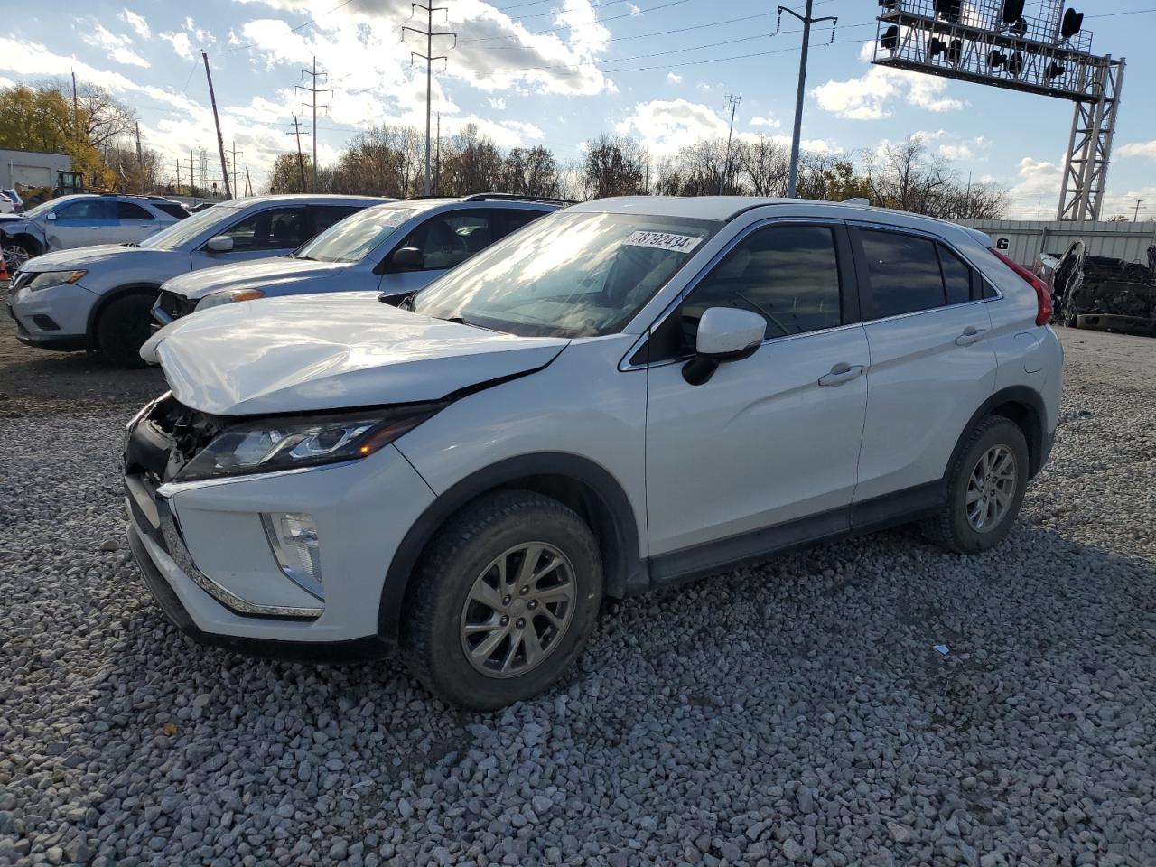 2019 Mitsubishi Eclipse Cross Es VIN: JA4AT3AA8KZ002074 Lot: 78792434